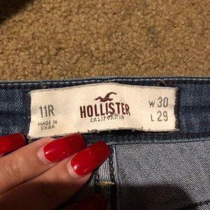 Two pair of Hollister jeans sz 11